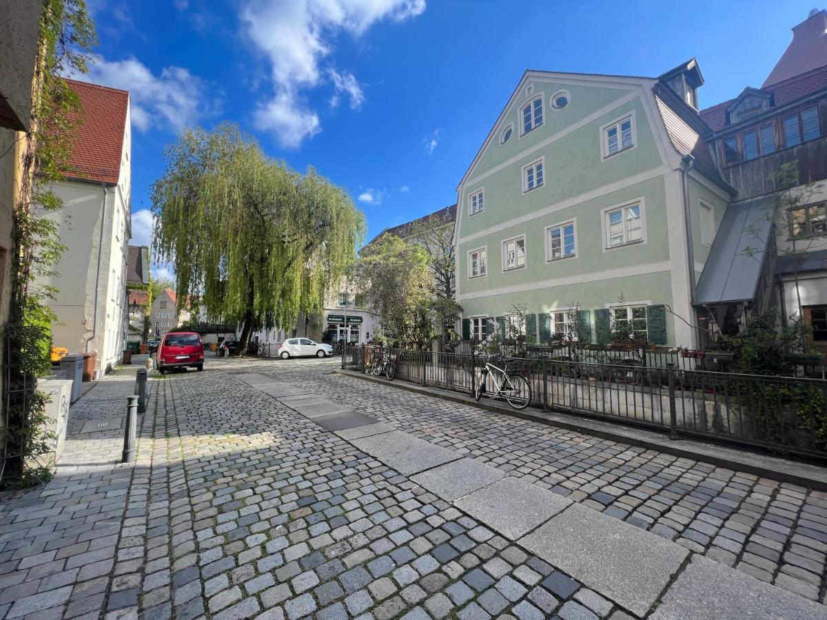 Apartamento Liboria I Wohnen Im Denkmal Augsburgs Exterior foto